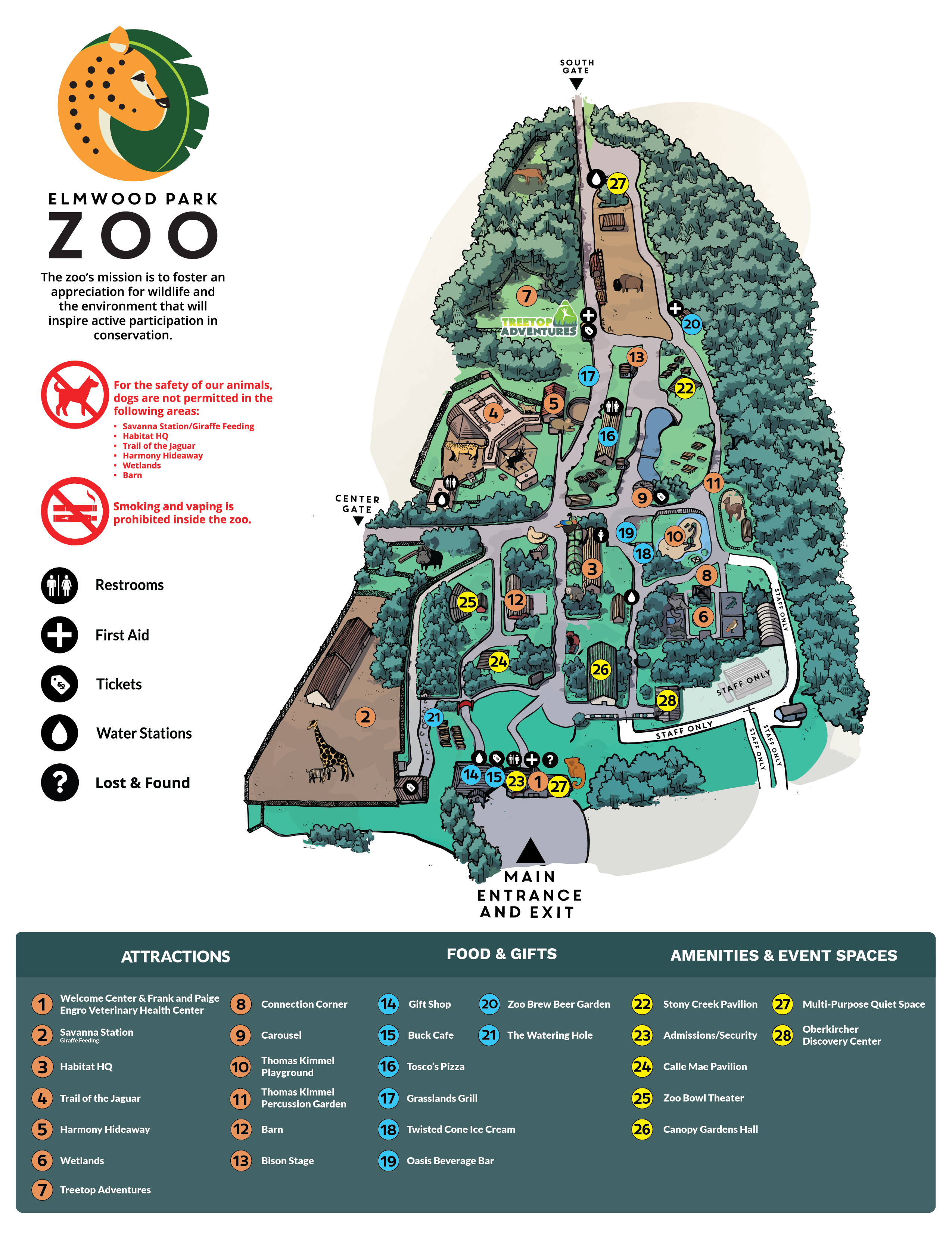 Zoo Map_June 2024